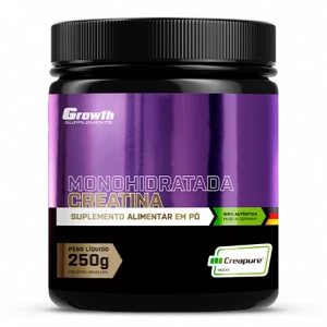 Creatina Monohidratada CREAPURE® 250G - Growth Supplements