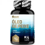 Óleo de Peixe - Ômega 3 (75 Softgel) - Growth Supplements